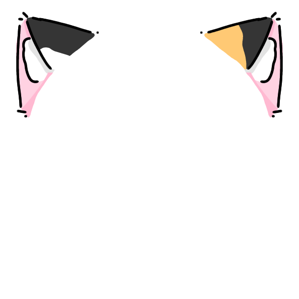 calico cat ears Decoration